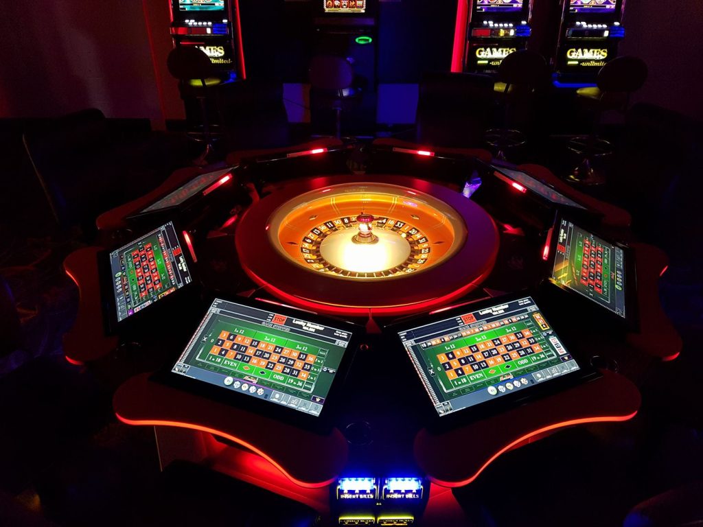 Arcade Roulette Machine